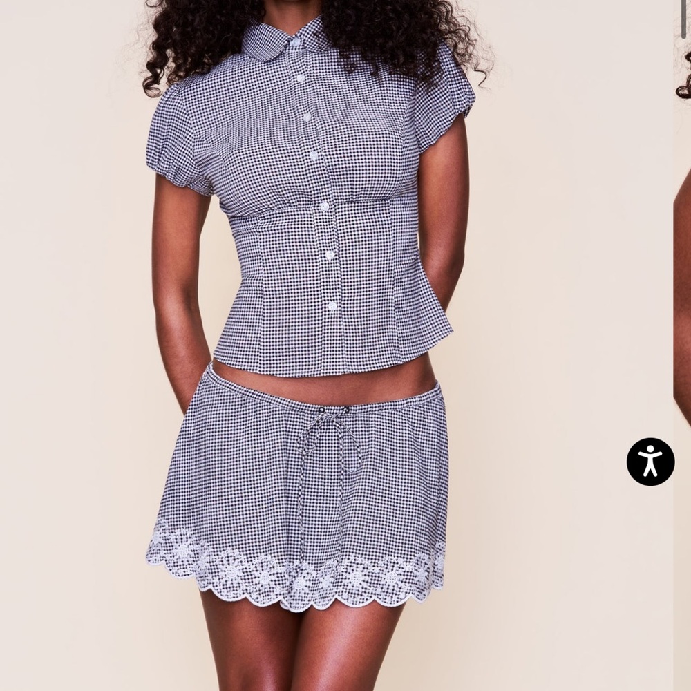Danielle Guizio Set (Skirt and Top included)